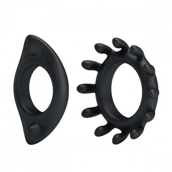 Набор рельефных эрекционных колец "Ring"  