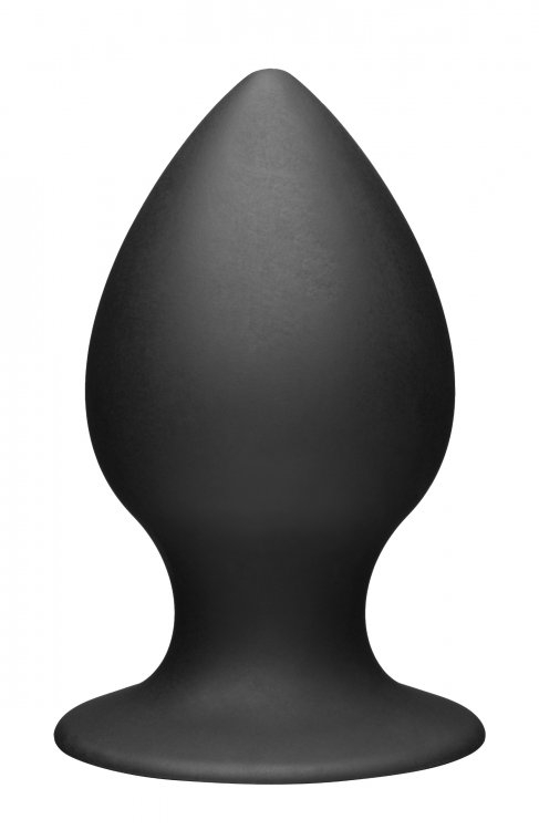 Пробка большая "Tom Of Finland L" на присоске, черная 